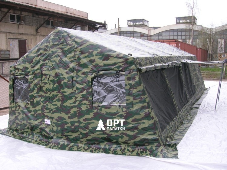 Headquarters tent